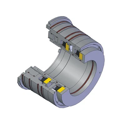 Mor 2GTA kompresor Tandem Tandem s suhim plinom z vmesnim labirintom